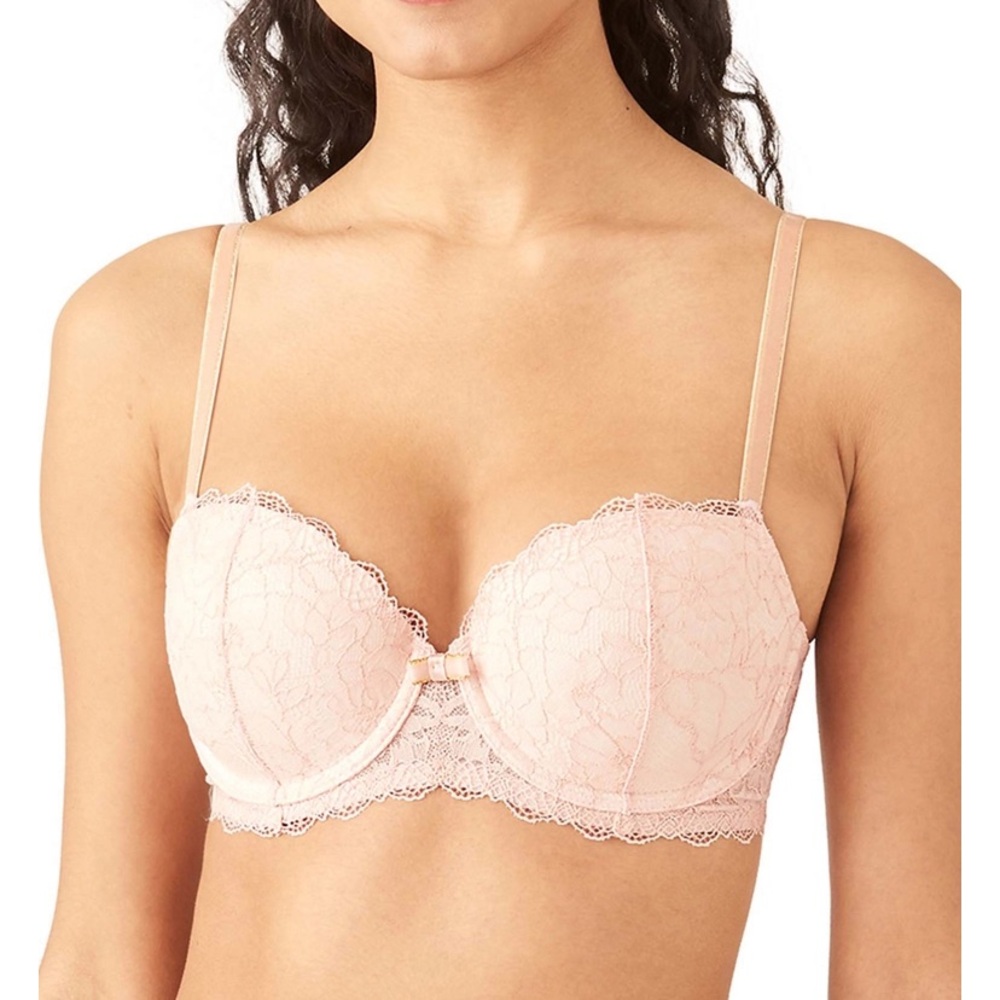 B’Temptd Lace Encounter Contour Bra in Rose Smoke